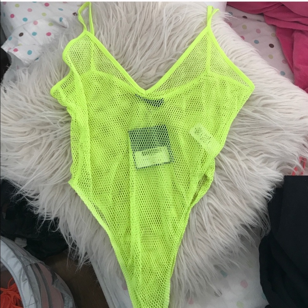 Sorella fishnet bodysuit